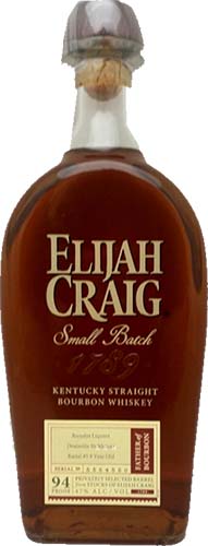 Elijah Craig Small Batch Bourbon Whiskey