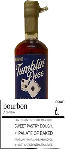 Tumblin Dice 'Bourbon Defined' Single Barrel Pick