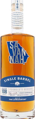 Savannah Single Barrel Founders Reserve