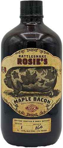Rattlesnake Rosie's Maple Bacon Bourbon Whiskey