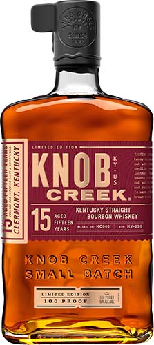 Knob Creek 15 Year Old Straight Bourbon Whisky