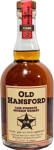Old Hansford Cask Strength Bourbon Whiskey