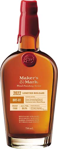 Maker's Mark 'Brt-01' Wood Finishing Series Limited Release Kentucky Straight Bourbon Whiskey