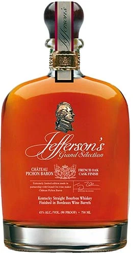 Jefferson's Grand Selection 'Chateau Pichon Baron French Oak Cask Finish' Straight Bourbon Whiskey