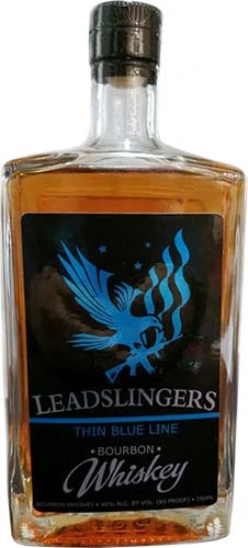 Leadslingers Thin Blue Line Bourbon Whiskey