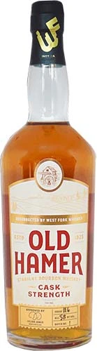 Old Hamer 7-Year-Old Cask Strength Straight Bourbon Whiskey