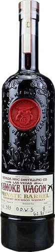Smoke Wagon Private Barrel Straight Bourbon Whiskey