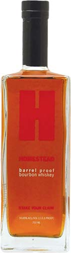 Homestead Barrel Proof Bourbon Whiskey